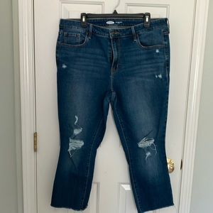 Old Navy Pop Icon Cropped Jeans